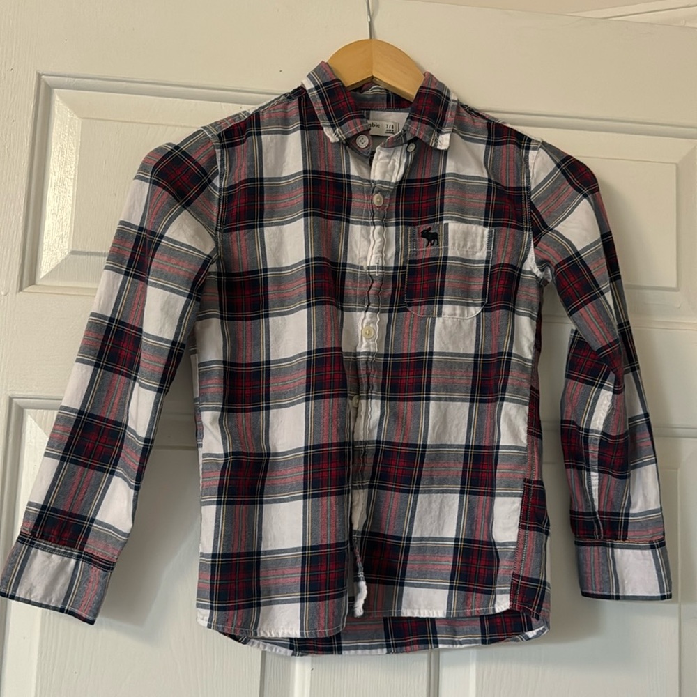Abercrombie Kids Flannel Button Down